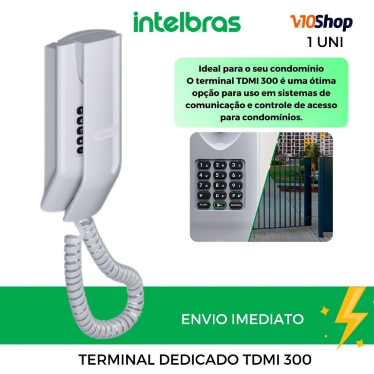 Interfone Terminal Dedicado Tdmi 300 Intelbras