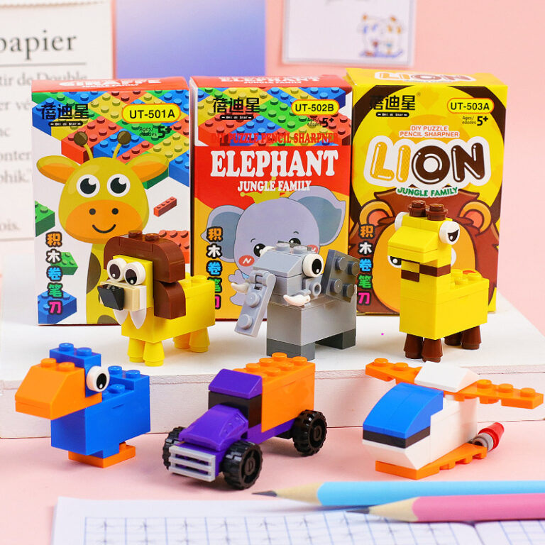 Afiador De Lápis Para Montagem De Animais , Prese