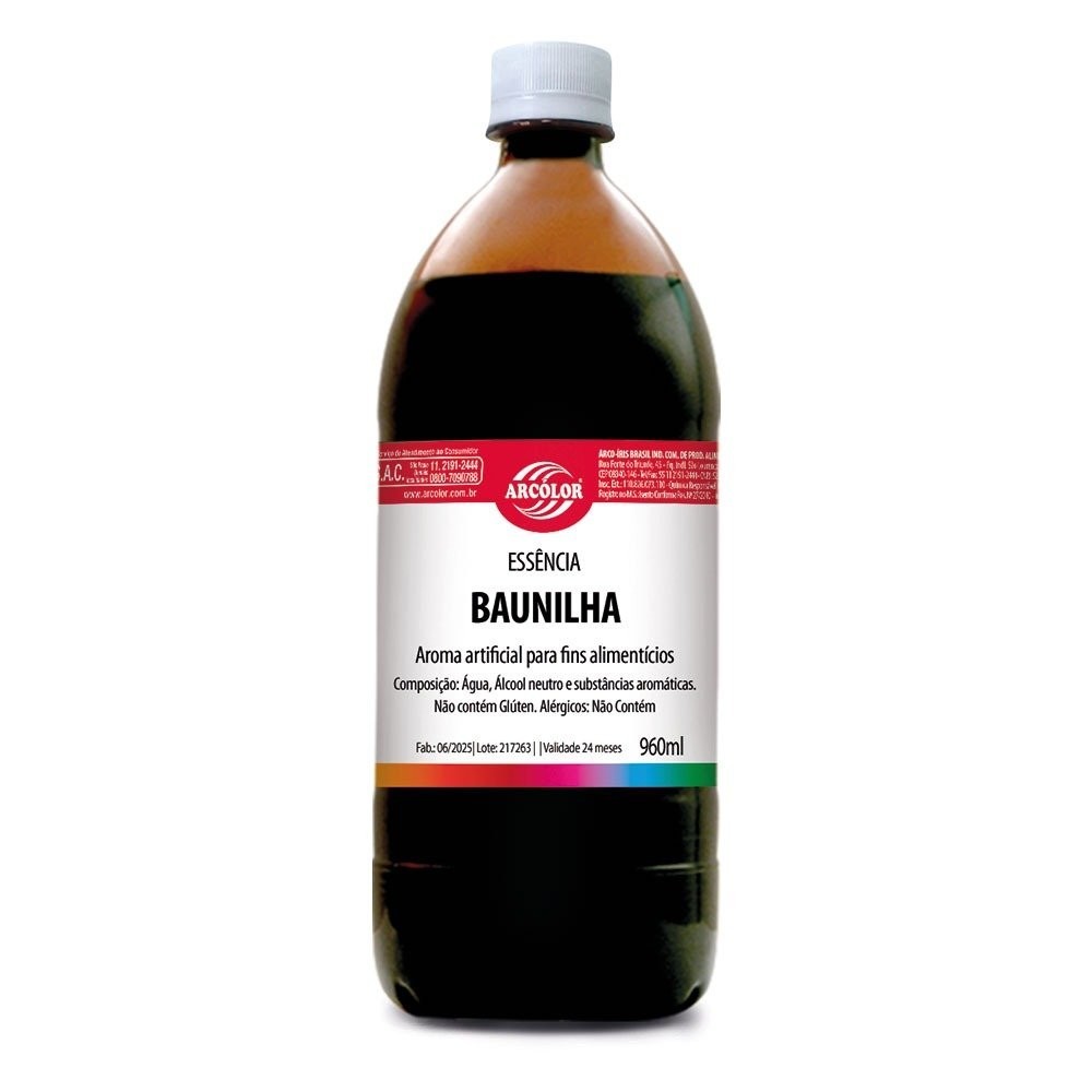 Essência  960ml – Arcolor Baunilha