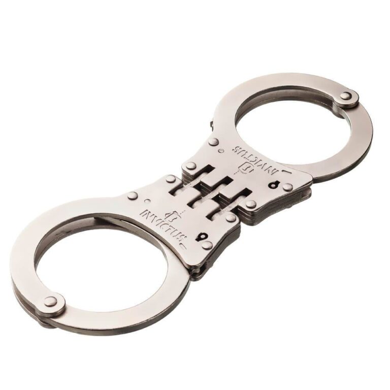 Algema Dobradiça Invictus Aço Resistente Policia