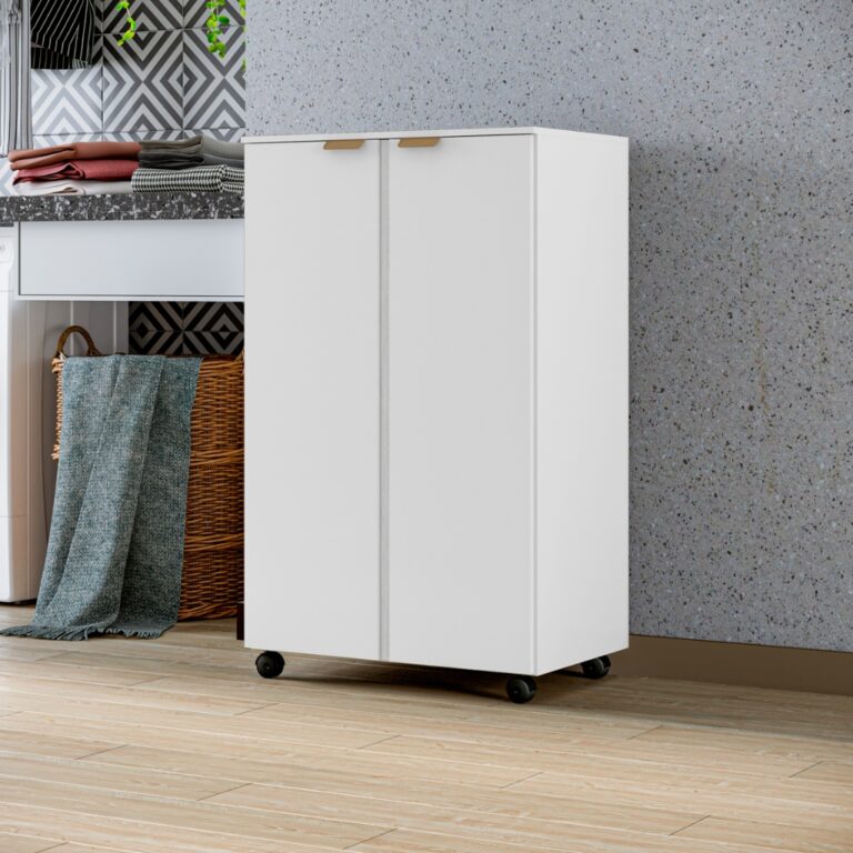 Armario Organizador Multiuso 2 Portas 3 Prateleira