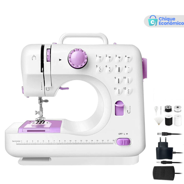 Mini Máquina de Costura Multifuncional para Uso D