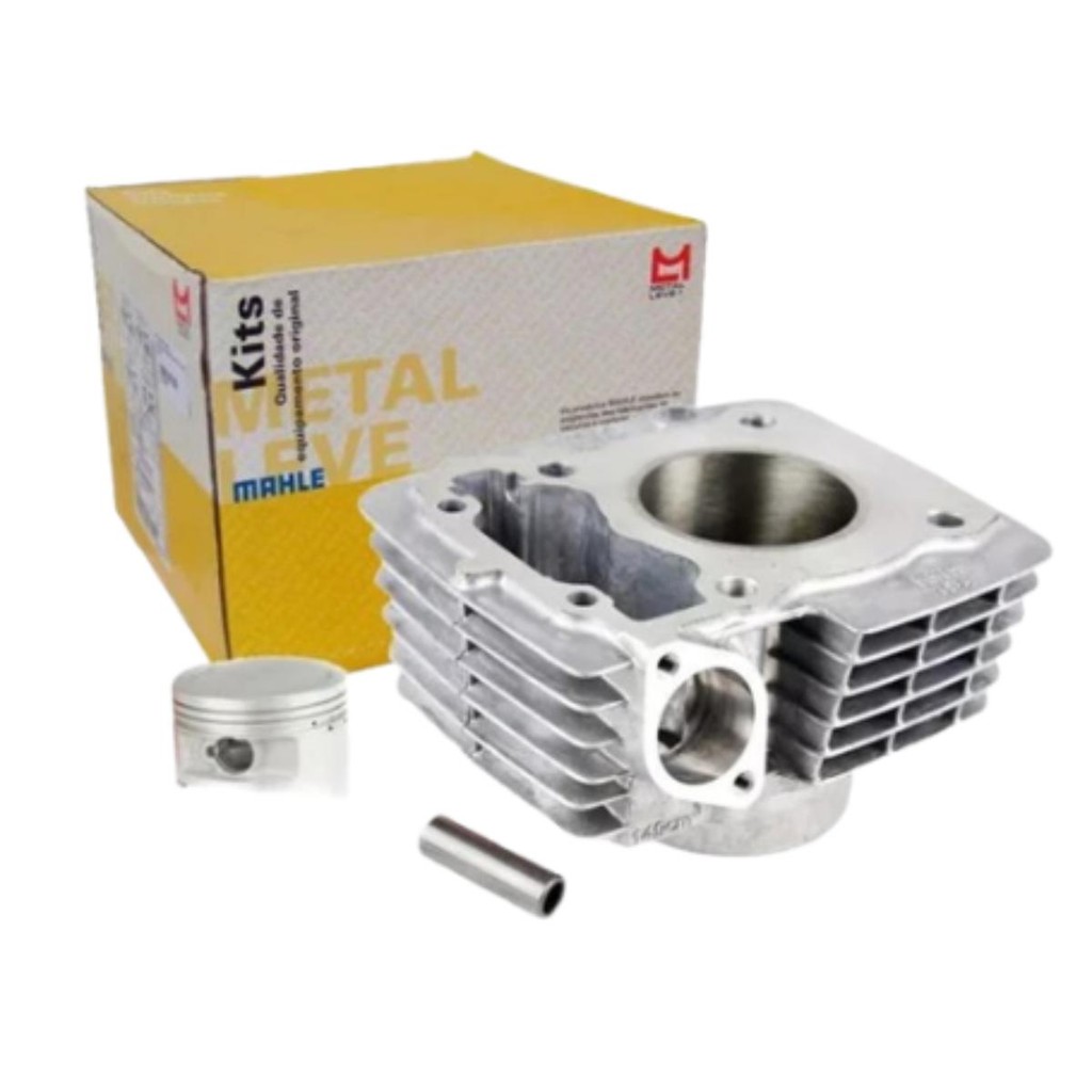 Kit Cilindro Motor CG TITAN FAN NXR  BROS 150 2004 2005 2006 2007 2008 A 2014 Original Metal Leve