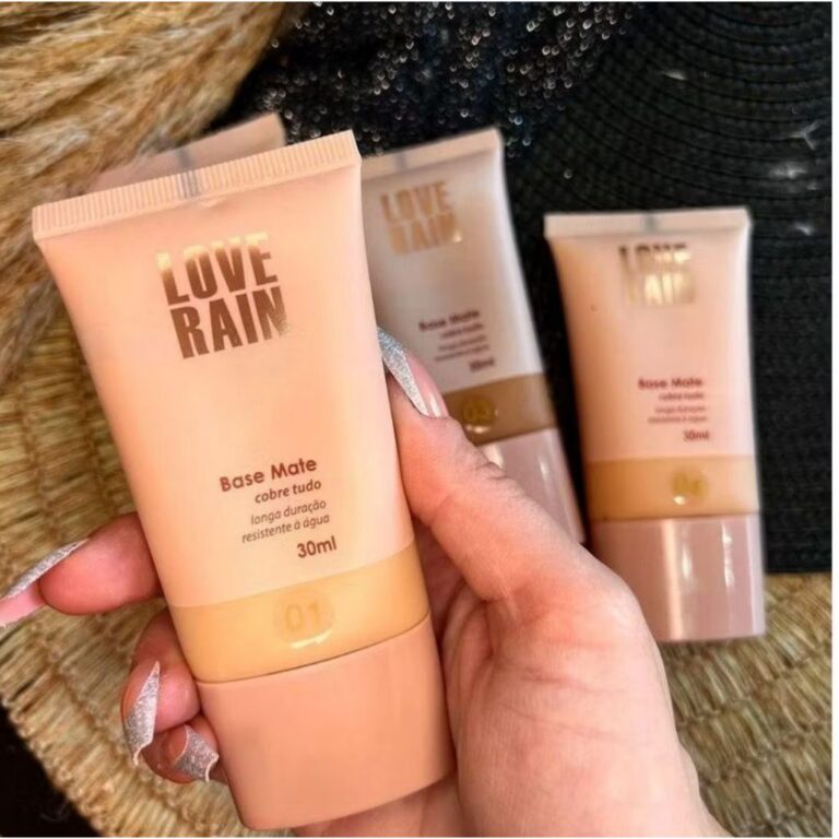 Base líquida Matte Alta Cobertura a Prova Dágua 