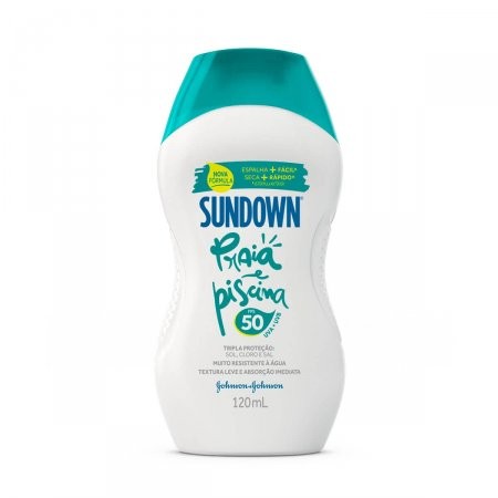 Sundown com 120ml Protetor Solar Corporal  Praia e