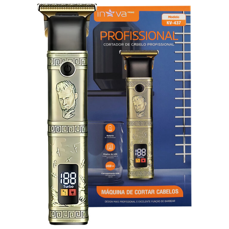 Aparador de Pelos Cortador Barba Cabelo Turbo Orig