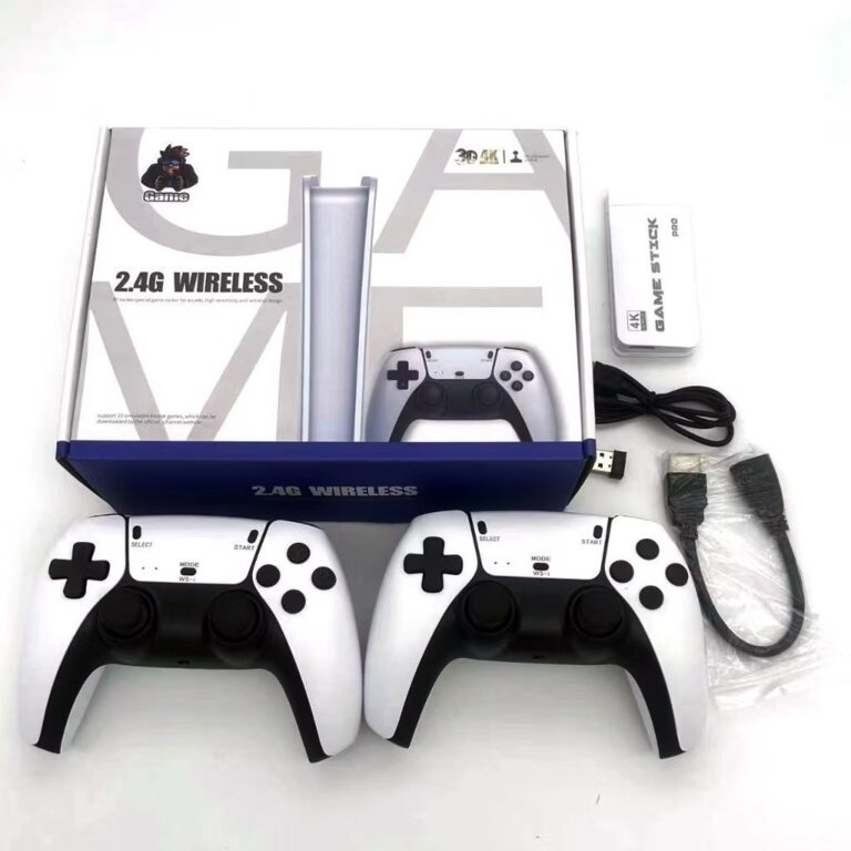 Game Stick M15 Pro 4k 64GB com 2 controles sem fio
