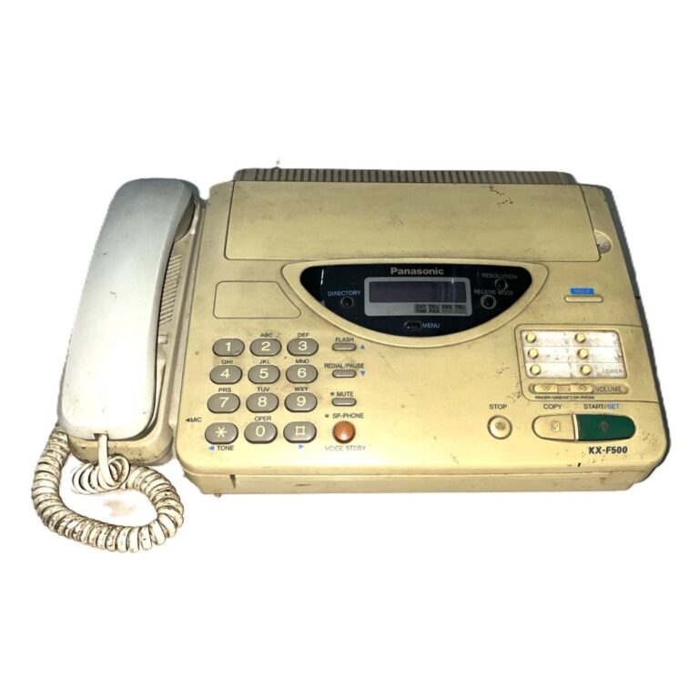 Aparelho Fax Panasonic Kx F500 Para Reaproveitamen