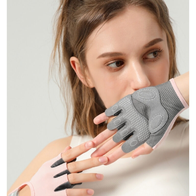 1 Par De Luvas De Ginástica Antiderrapantes Respi