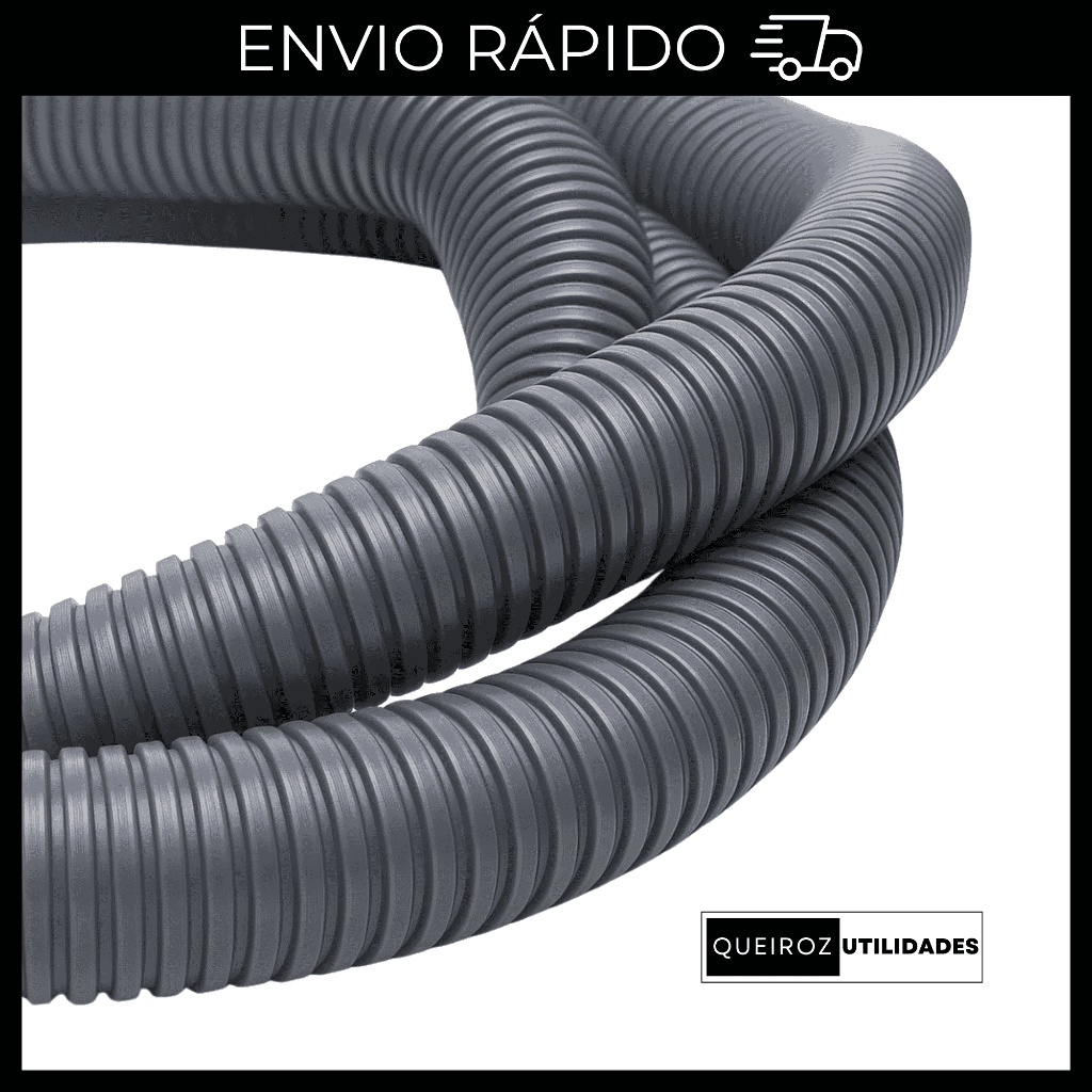 Kit Extensor De Mangueira Saida + Emenda – 1 Metros 28mm