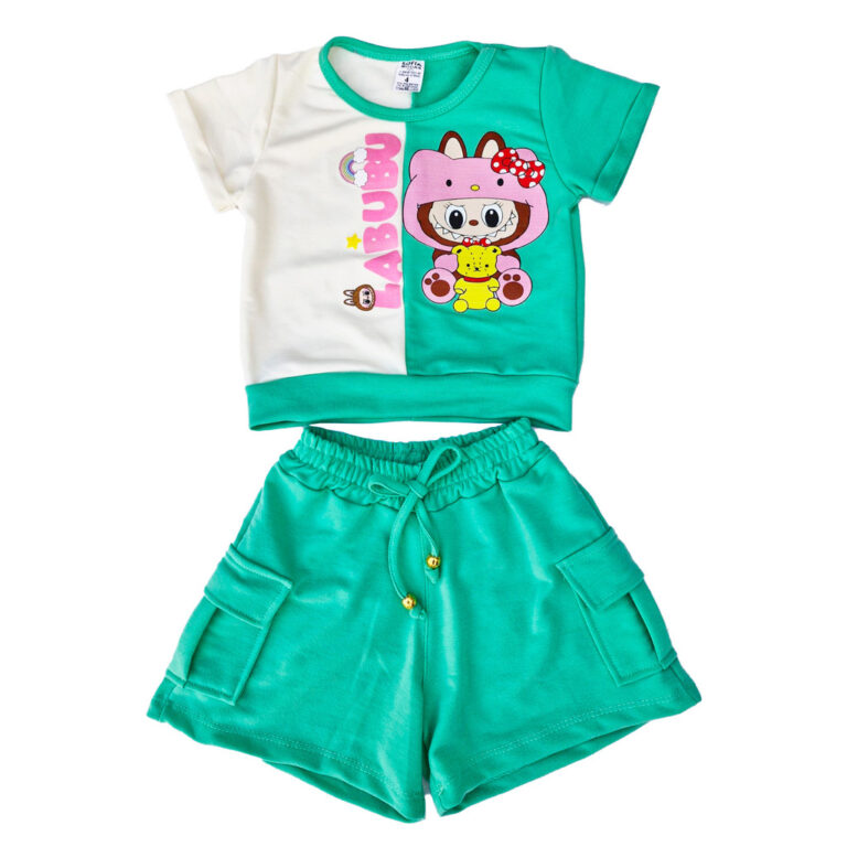 CONJUNTO INFANTIL STITCH MOLETINHO