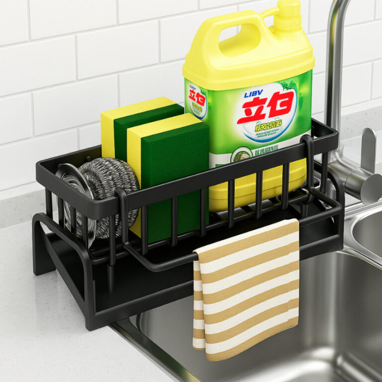 Suporte Armazenamento De Cozinha Rack De Toalhas E
