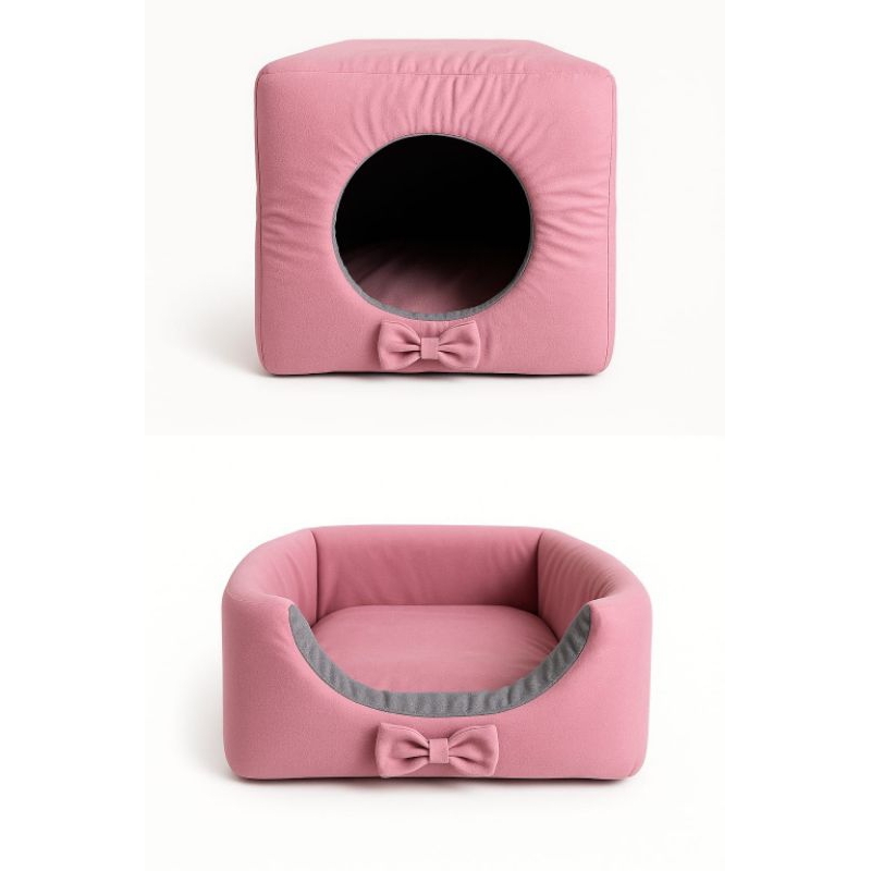 casinha cama toca lglu 3 em 1 para cães e gatos tamanho P,M,G,GG fundo impermeável colchão removível