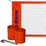 Kit Beach Tennis Laranja – Rede Oficial Rede