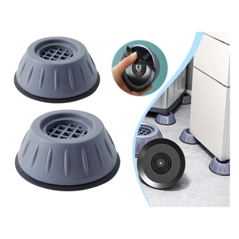 Kit com 4 Pés Para Máquina de lavar roupas Pezin