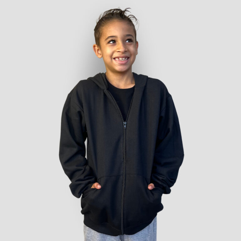 Jaqueta Moletom Juvenil Algodão Casaco Blusa Mole