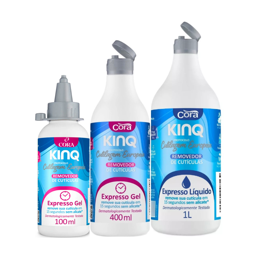 Cora Kinq Gel Removedor de Cutículas em 15 Segundos 100ml