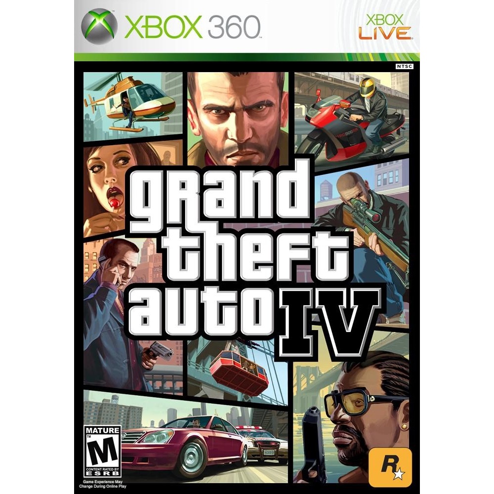 grand theft auto IV gta midia fisica – xbox 360