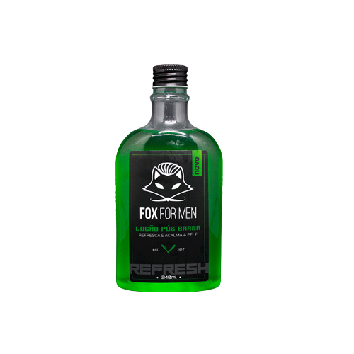 LOÇÃO VERDE MENTHOL 240ML FOX FOR MEN