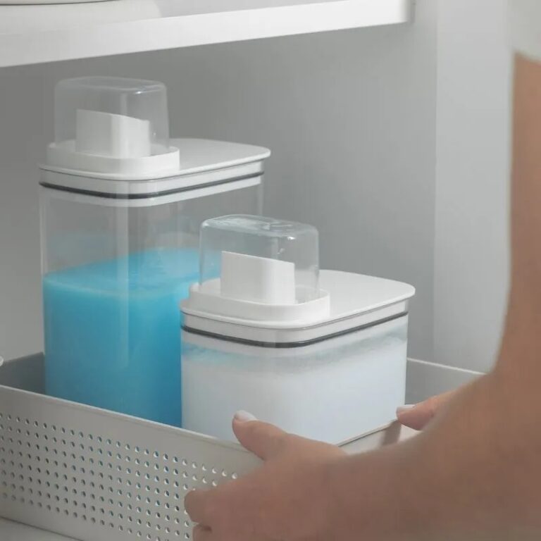 3 Dispensers 1,5l/2,3 Porta Sabão em Pó Amaciant