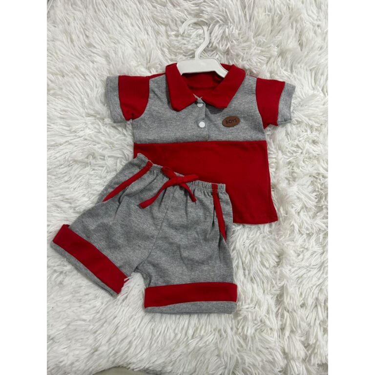 Conjunto para bebê menino mauricinho