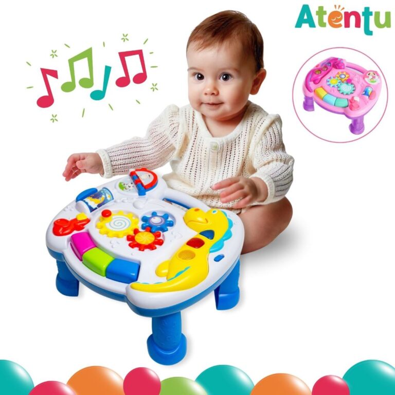 Mesa de Atividades Infantil Musical e Luzes Didát