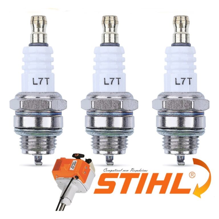 Kit 3 Velas De Ignição Para Roçadeira Stihl Fs1