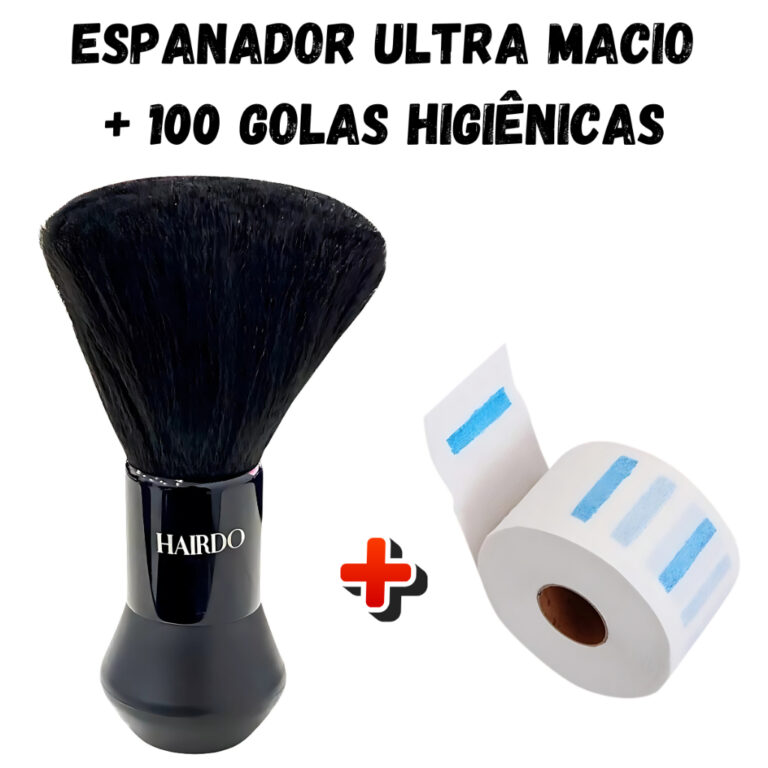 Espanador De Cabelo Pincel Barbearia Barbeiro + 10