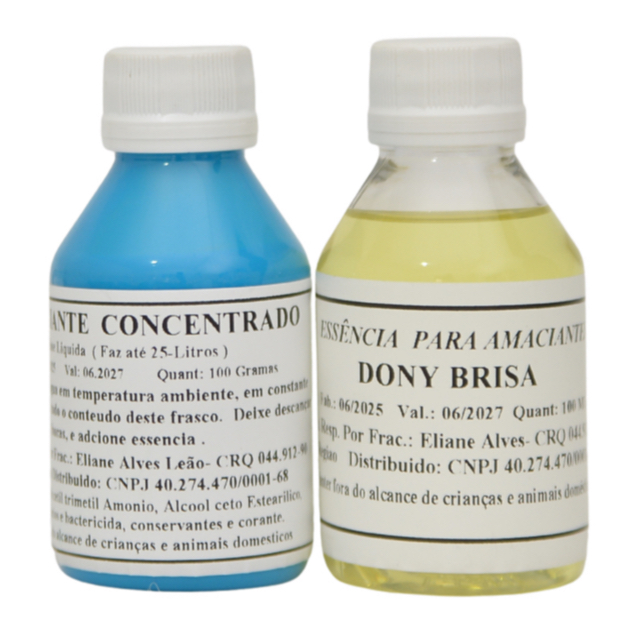 Amaciante Concentrado faz ATÉ 25 LITROS / Kit bas