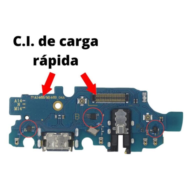 Conector Placa Dock de Carga Compatível A14 5G (A