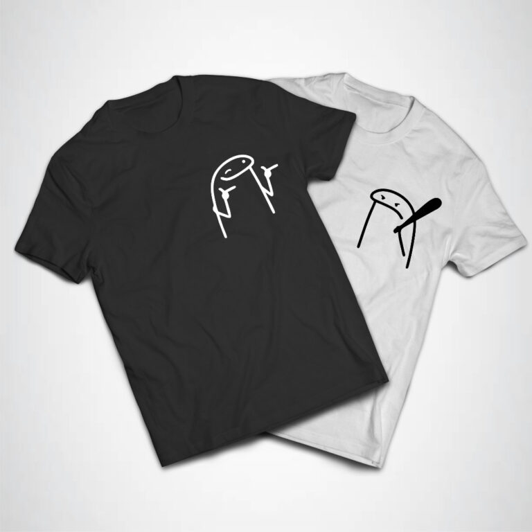 Camiseta Camisa KIT CASAL Meme Flork De Boa e Surt