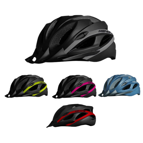 Capacete Ciclismo High One Win com Luz LED Traseir