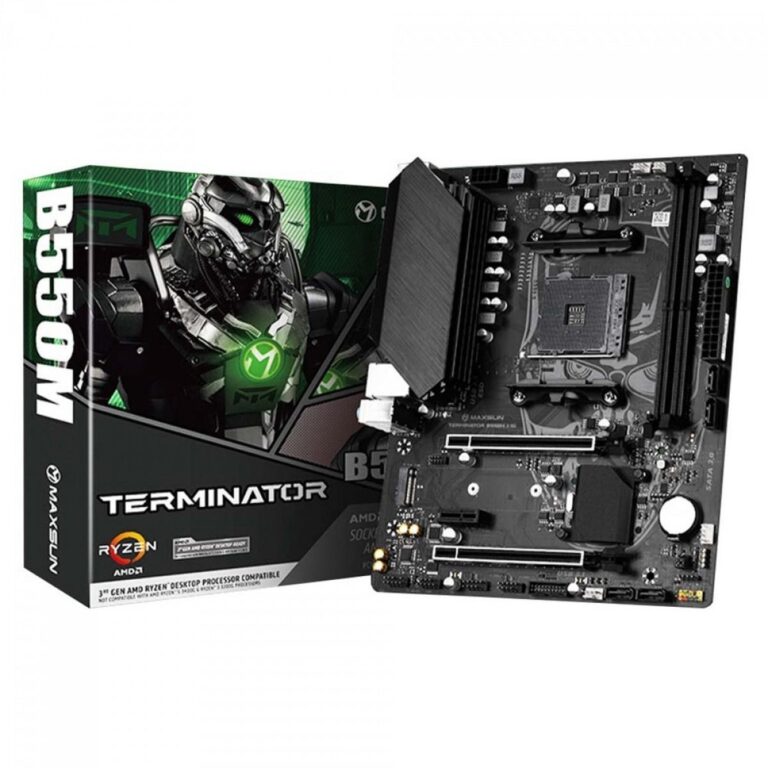 Placa Mãe MAXSUN B550M MS-Terminator, Chipset B55