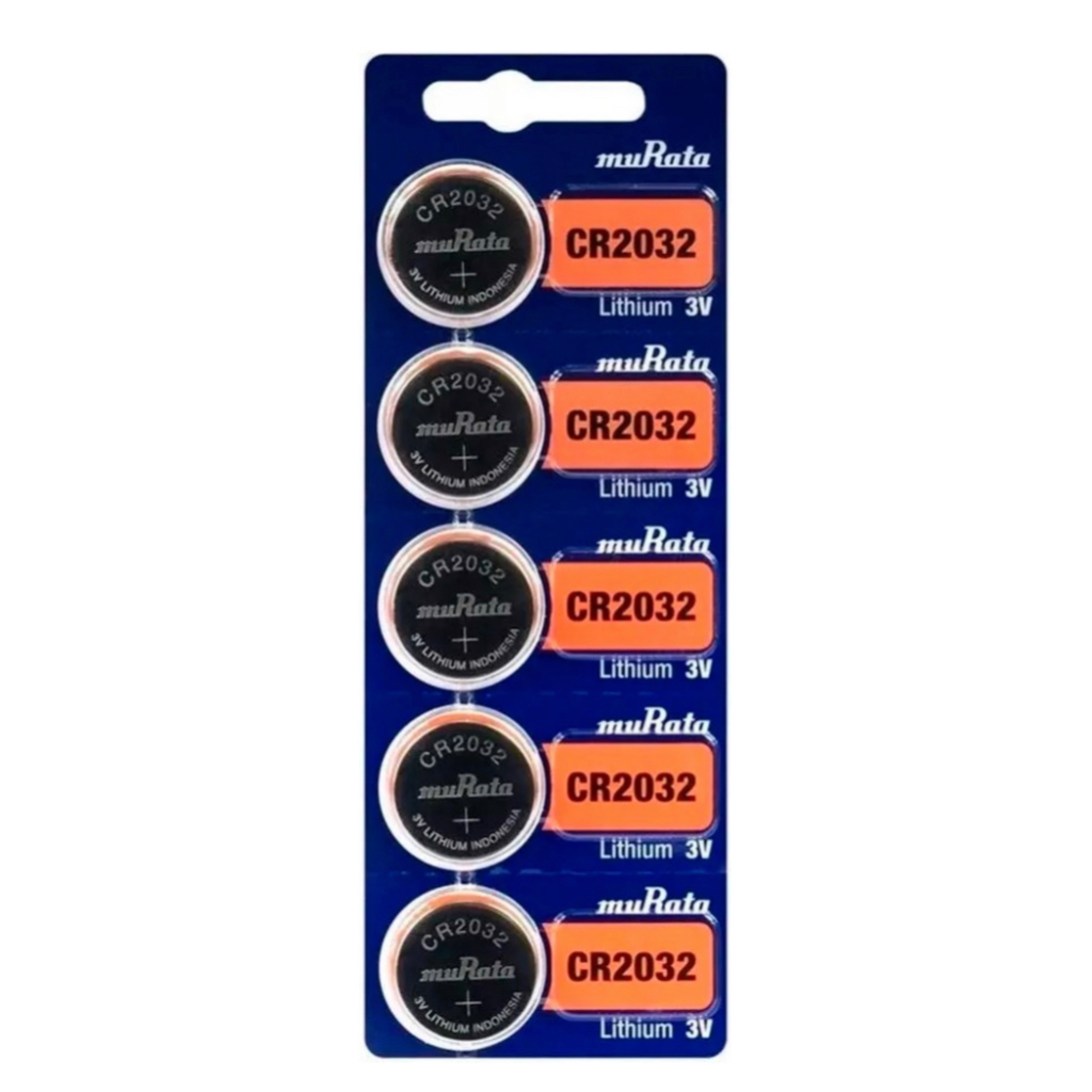 Bateria Cr2032 Sony Murata 3v Lithium Chave de Carro Controle Balança Relógio Cartela 5 unidades