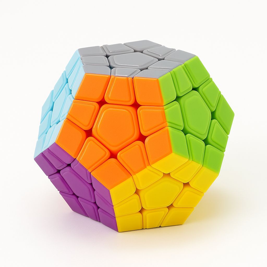 Brinquedo Cubo Mágico Moyu Profissional Megaminx Stickerless