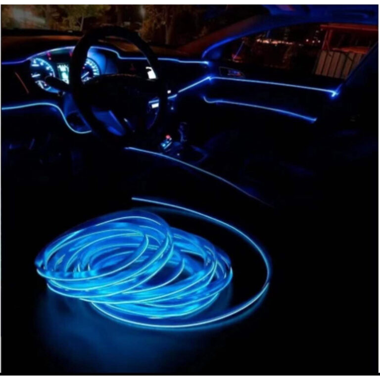 Fita Fio Cores 5 Mts Led Neon Fibra Otica Painel C