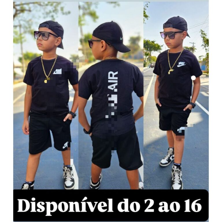 Conjunto infantil de inverno kit calça e casaco d