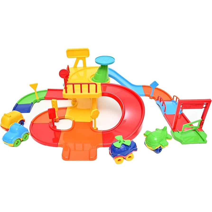 SUPER PISTA BABY – para bebês – colorido – brinquedo – carrinhos – divplast