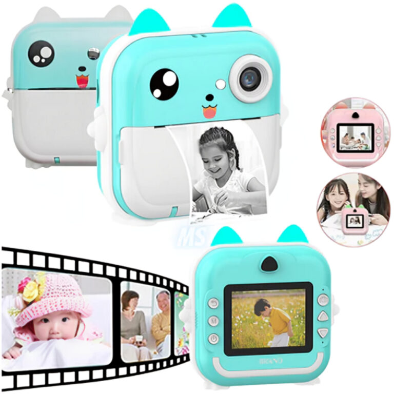 Mini Camera De Impressão Instantânea Para Crian�