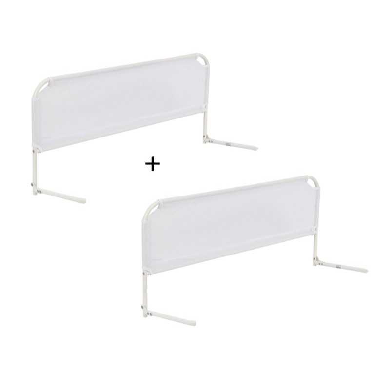 KIT 2 Grades de Cama Protetor com Tela de Segurança – Para Bebês Crianças e Idosos (P)