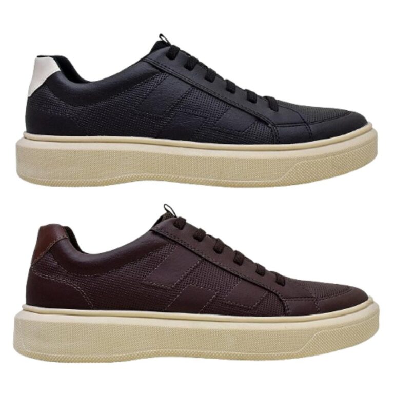 Kit 2 Sapatênis Masculino Casual Bkarellus Confor