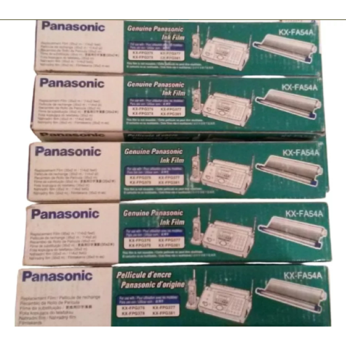 Filme Para Fax Panasonic Kx-fa54a Caixa 2 Unidades