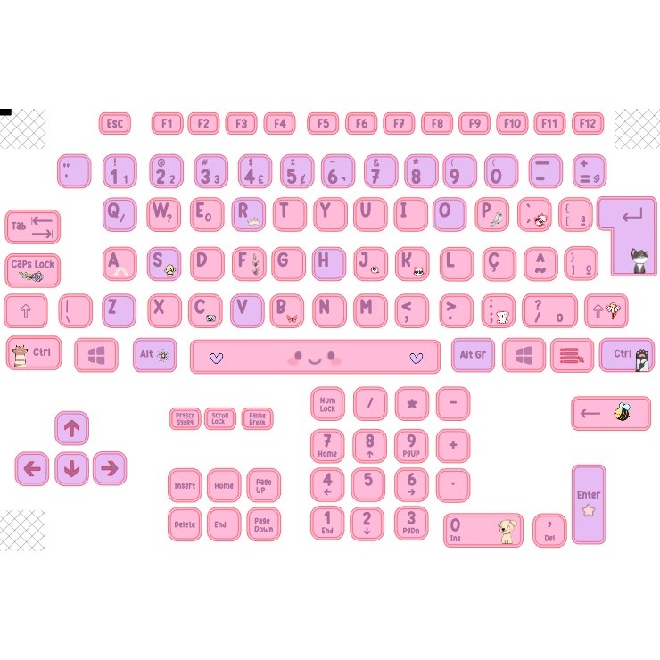 ADESIVO PARA TECLADO ABNT 2