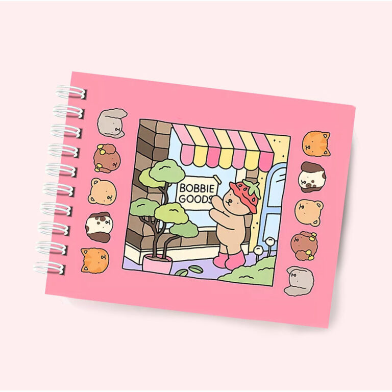 BBOBIE GOODS Livro de Colorir Capa dura