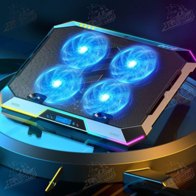 Base Gamer Refrigerada P/notebook Led Rgb 4 Fans R