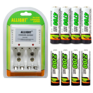 Carregador de Pilhas: Economia e Energia Sempre à Mão (Bivolt)