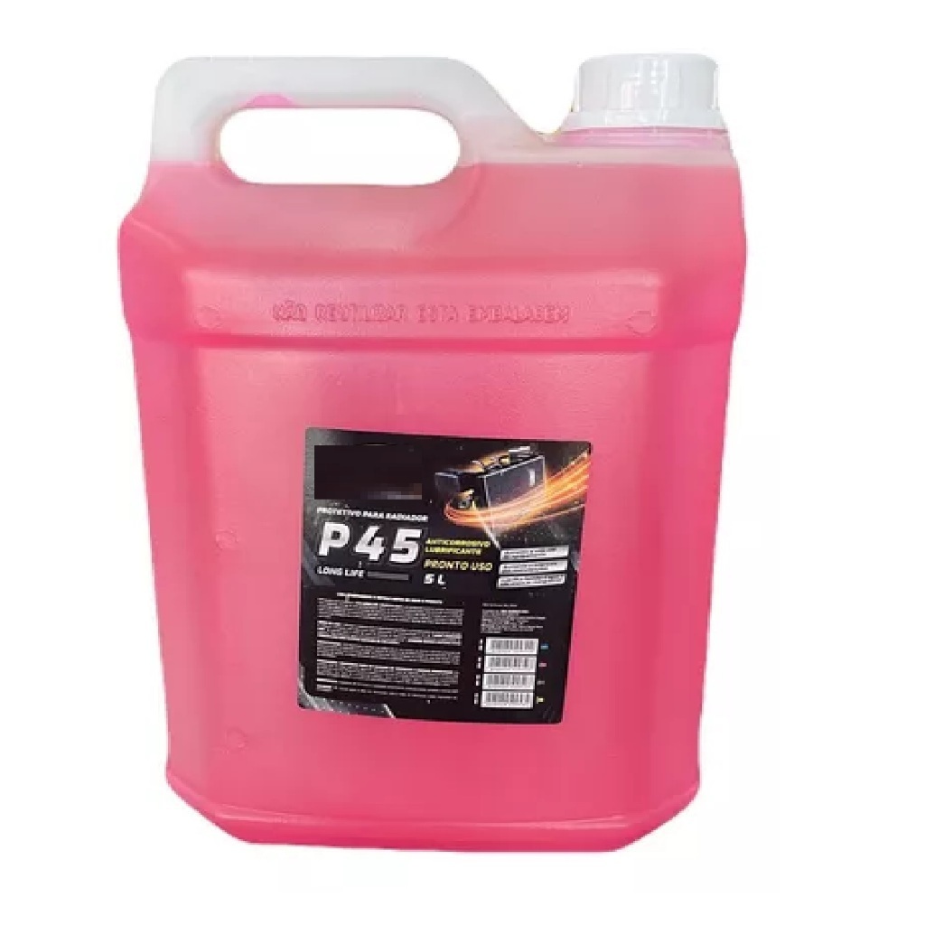 FLUIDO PARA RADIADOR ROSA  5L SISTEMA DE ARREFECIMENTO