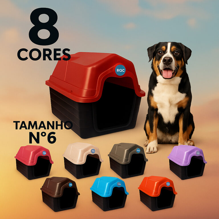 Casinha De Cachorro N 6 Para Cachorro Grande e Mé
