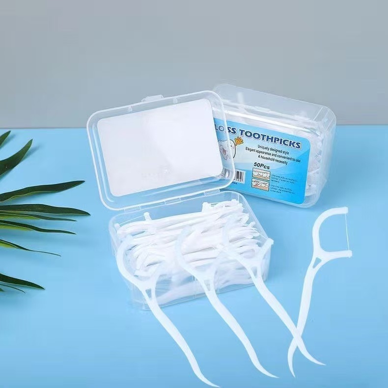 Fio Dental Infantil e Adulto em Arco  150/250 Unidades  Higiênico, Prático e Portátil