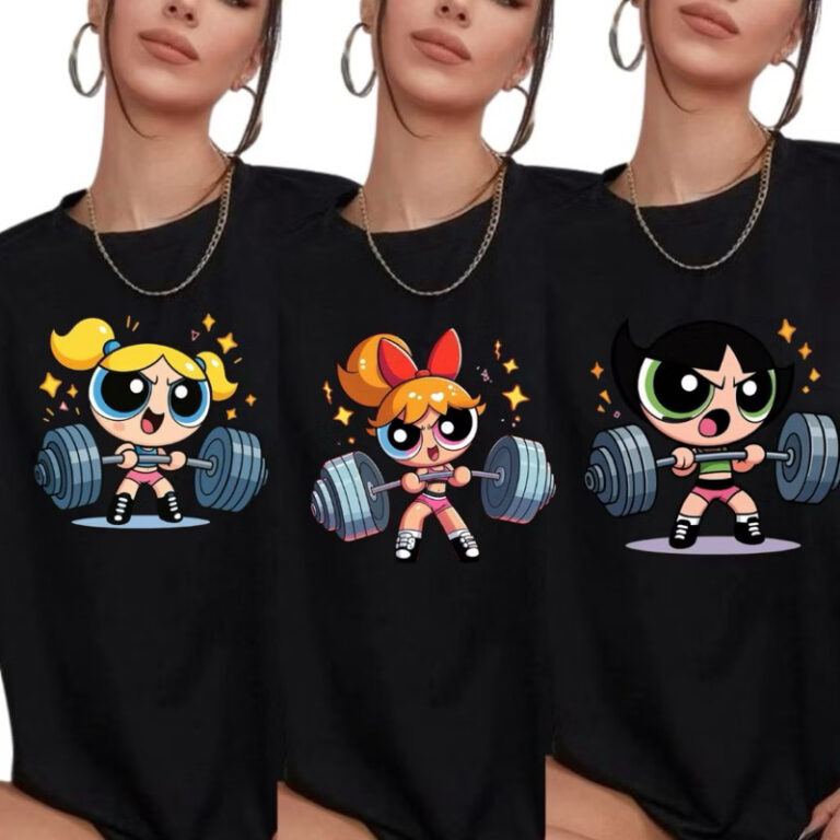 Camiseta Feminina Meninas Super poderosas Docinho 
